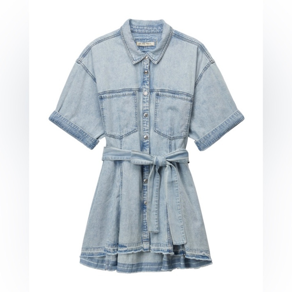 We The Free 100% Cotton Denim dress NWOT size S